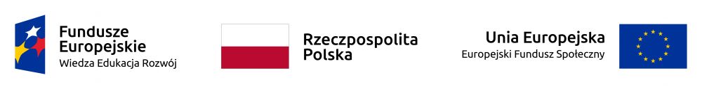Logo funduszy europejskiej, rzeczpospolita polska, unia europejska