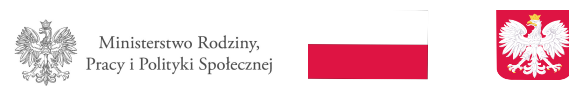 Ministerstwo Rodziny, Pracy i Polityki Społecznej, Flaga Polski, Godło Polski